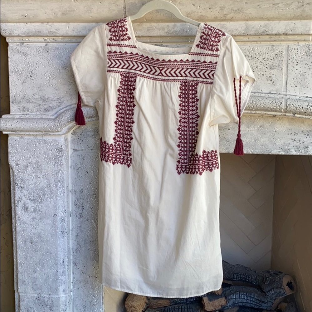 Ann Taylor Loft Embroidered Dress